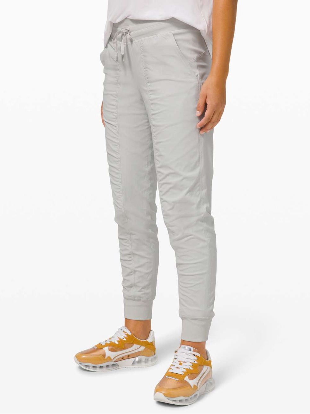 Lululemon Dance Studio Jogger Lined size 4 in Vapor Grey